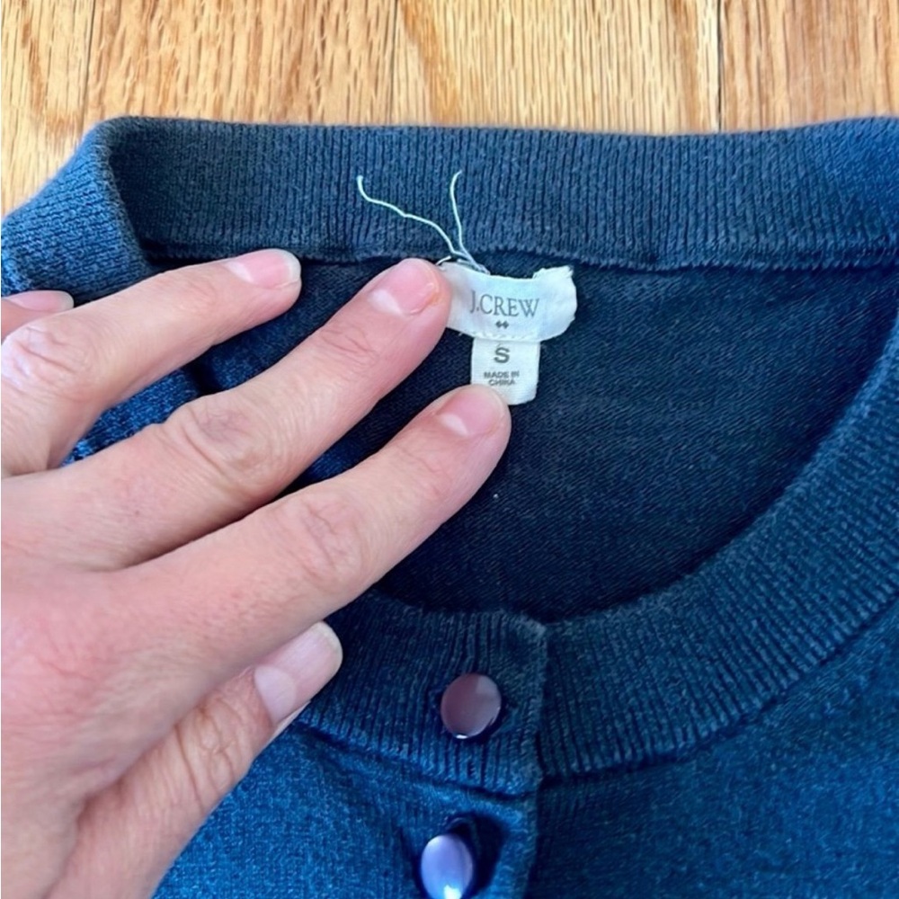 J.Crew green sweater size small - Picture 2 of 4